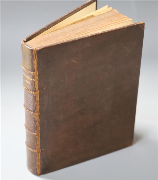 Lambarde, William - A Perambulation of Kent: Conteining the description, Hystorie, and Customes of the Shyre,